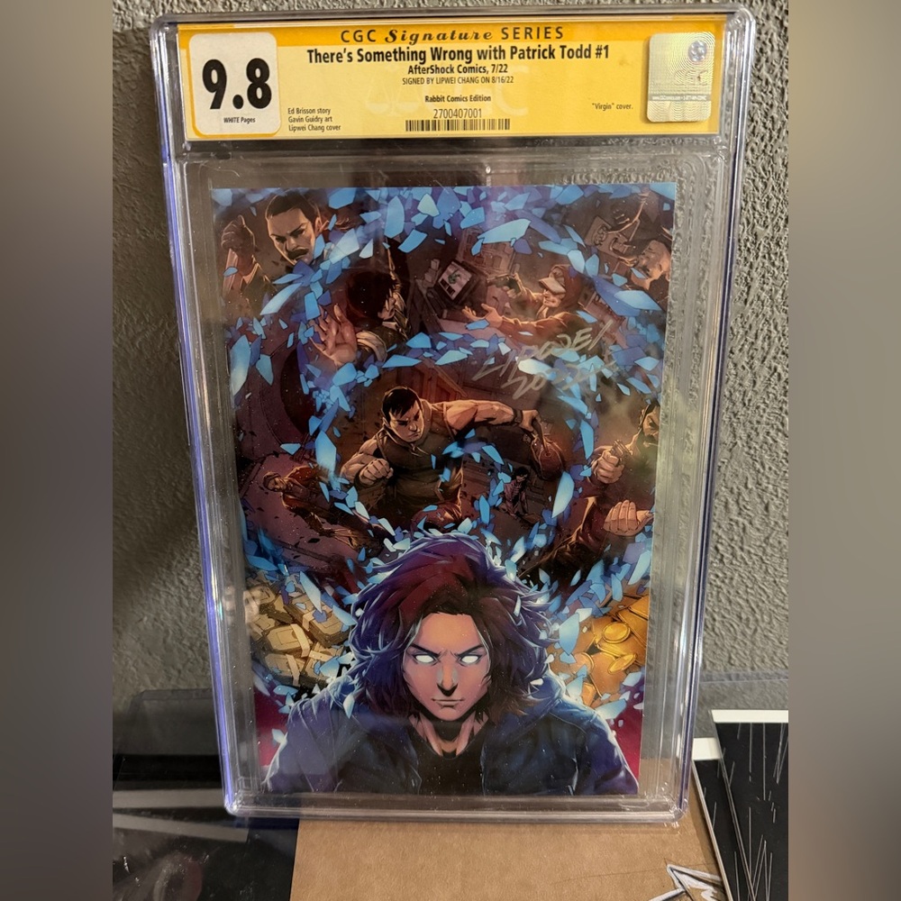 THERES SOMETHING WRONG WITH PATRICK TODD #1 | Lip Wei Variant | CGC SS 9.8